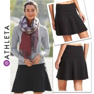 Athleta Black Mini Skirt
